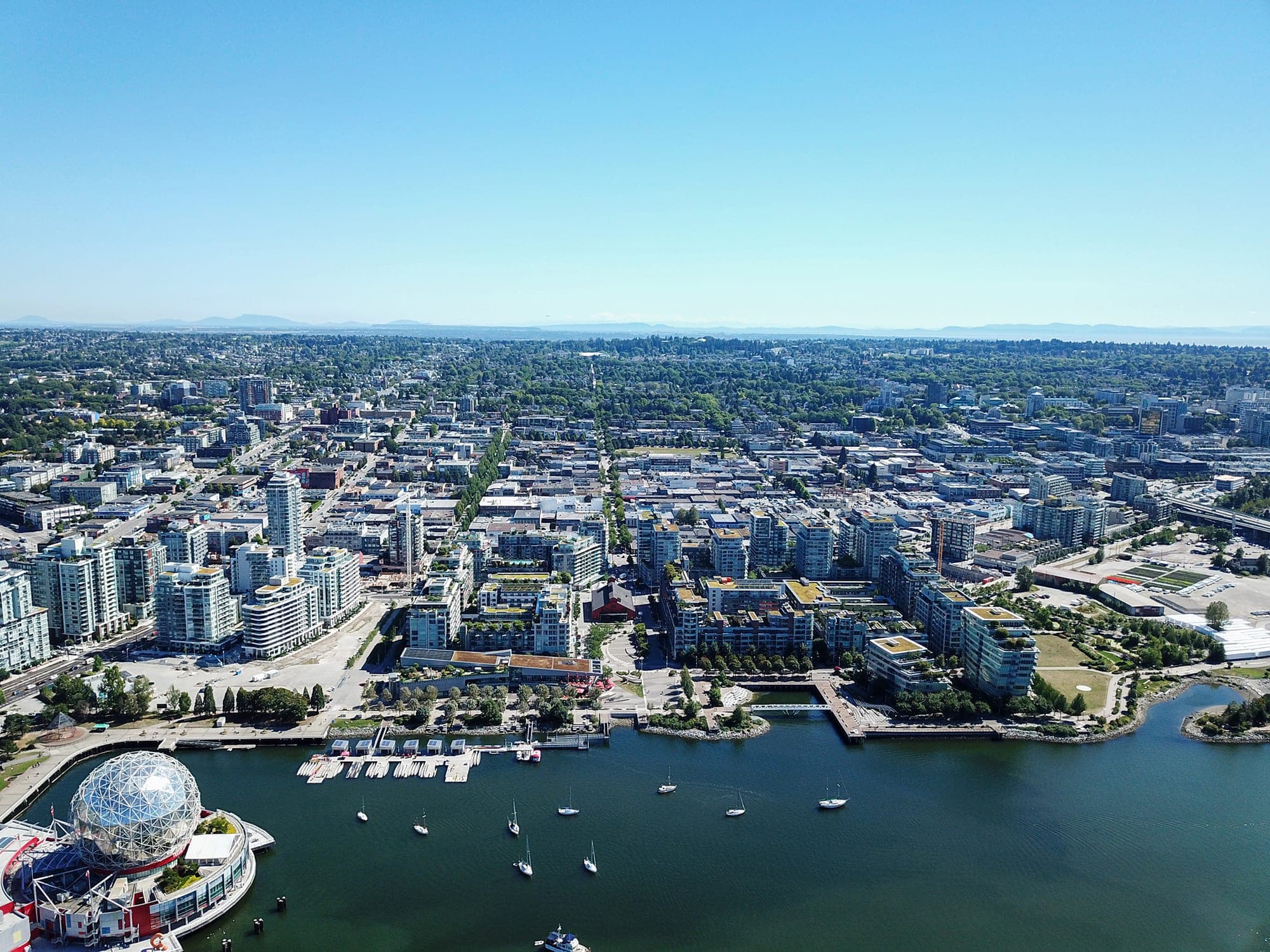 Street view of Mount Pleasant in Vancouver — one of the most popular newcomer neighbourhoods in the city.